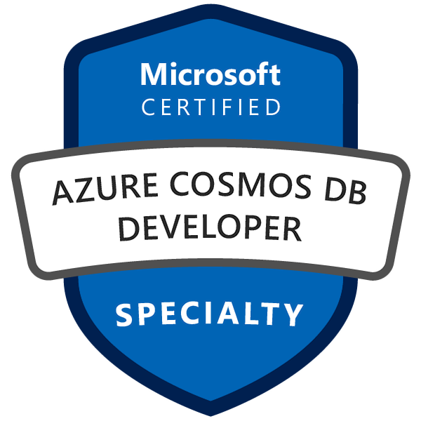 Microsoft Certified: Azure Cosmos DB Developer Specialty